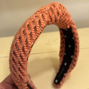 Lele Sadoughi Coral Wool Knotted Headband